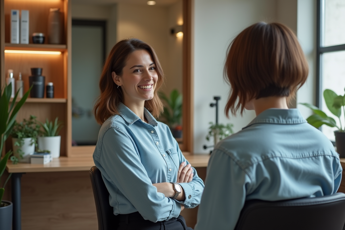 Visualisation avant/après : se projeter avec une coupe de cheveux courts